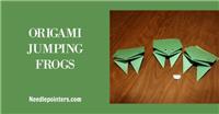 Jumping Frog Origami Tutorial