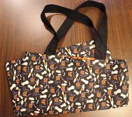 Fabric Trick-or-Treat Bag